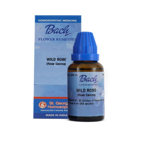St. George’s Bach Flower Wild Rose 6 CH