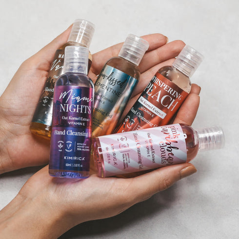 Kimirica Hand Cleansing Gel Collection