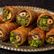 The Baklava Box Hazelnut Kunafa Cones