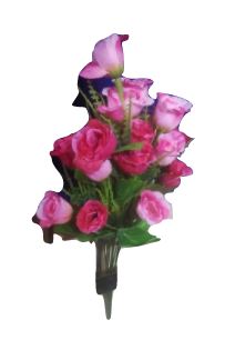Light Pink Roses Bunch - 1000gms