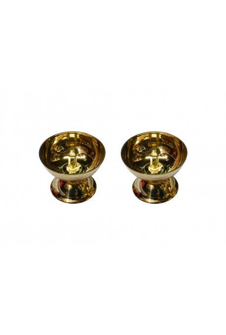 Brass Deepa Set