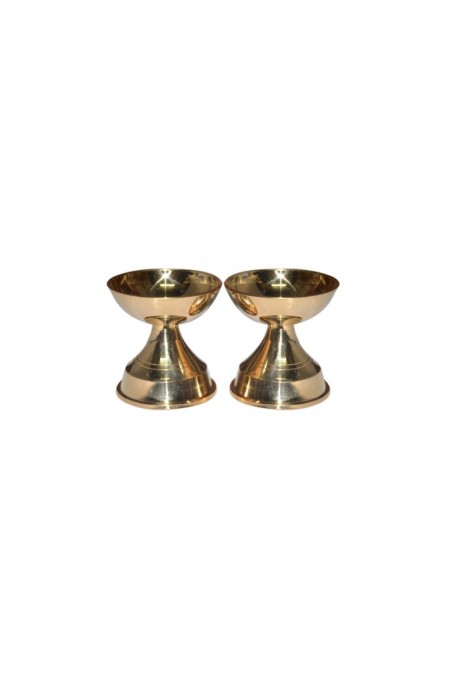 Brass Deepa Set - Medium