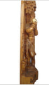 White Wood Big Sree Krishna Idol