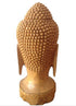 White Wood Lord Buddha Statue - Big