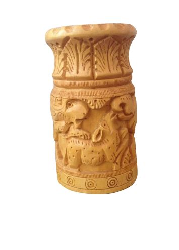 White Wood Big Pen Holder
