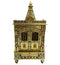 Meenakari Brass Temple With Red Design 38cm X 50cm X 71cm