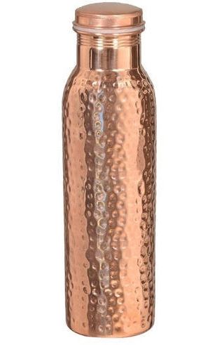 Hammered Copper Water Bottle