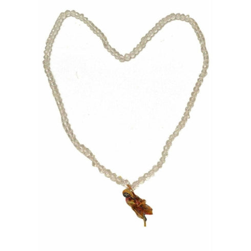 Crystal(Alum & Quartz) 108 Beads Chain / Spatika 108 Pusalu Mala