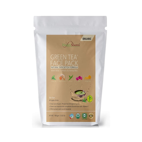 Healthsootra Green Tea Face Pack 100 g