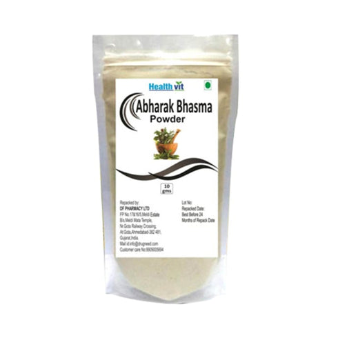 HealthVit Abharak Bhasm Powder, packet of 10 gm Powder