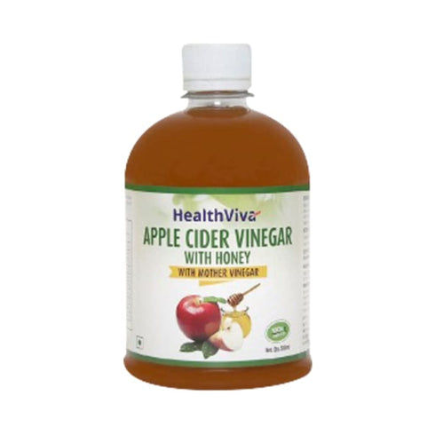 HealthViva Apple Cider Vinegar with Honey and Mother Vinegar
