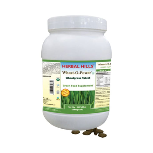 Herbal Hills Wheat-O-Power Wheatgrass tablets