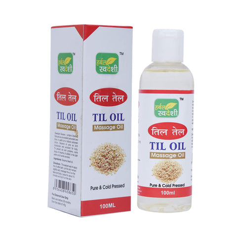 Herbal Swadeshi Til Massage Oil 100 ml Oil