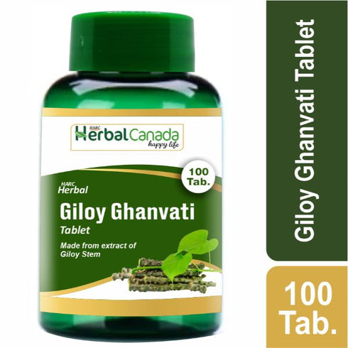 Herbal Canada Giloyghanvati Tablet 100Tablet