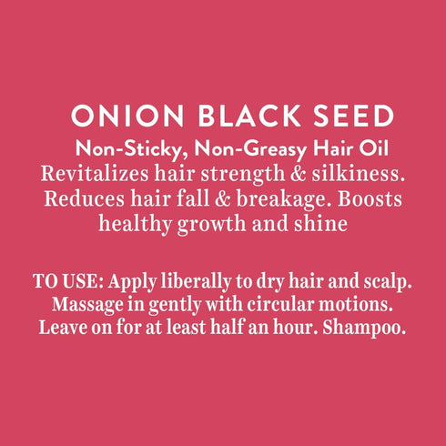 Biotique Advanced Organics Onion Black Seed No-Sticky No-Greasy Hair Oil 200ml