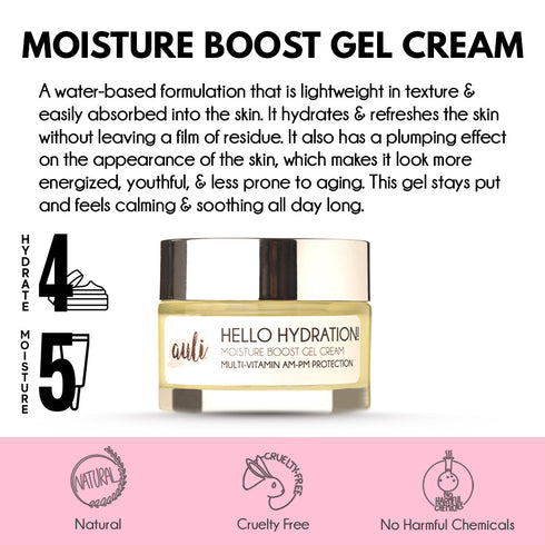 Auli Hello Hydration Moisture Boostgel Cream 60g