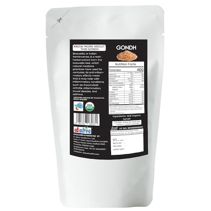 D-Alive Honestly Organic Gondh Katira Crystals