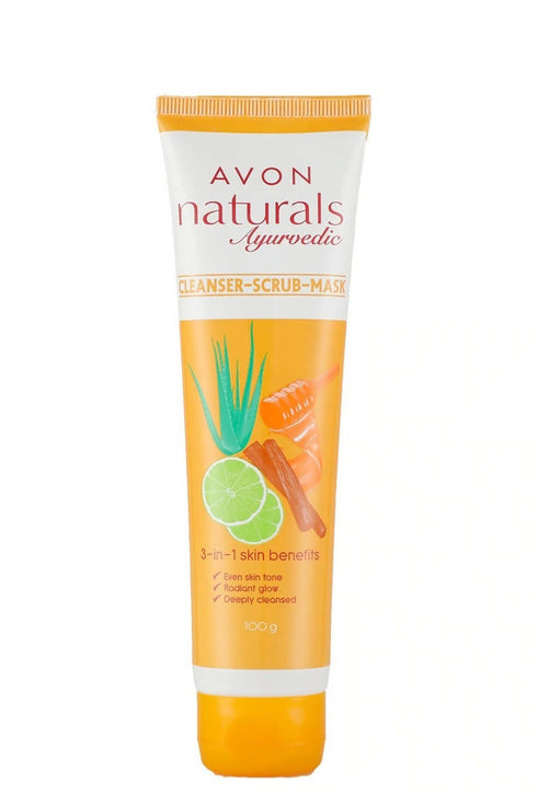 Avon Naturals Ayurvedic Cleanser-Scrub-Mask 100g