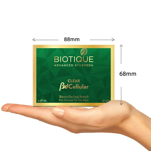 Biotique BXL Cellular Clear - Resurfacing Scrub 50g