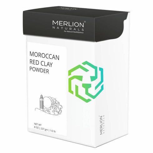 Merlion Naturals Moroccan Red Clay Powder