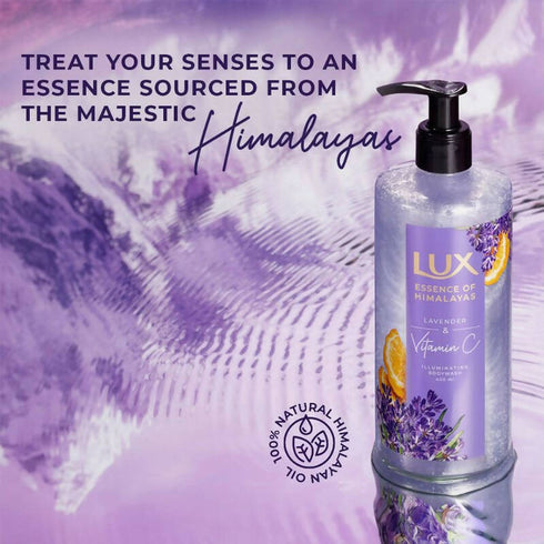 Lux Essence Of Himalayas Lavender And Vitamin C Illuminating Body Wash