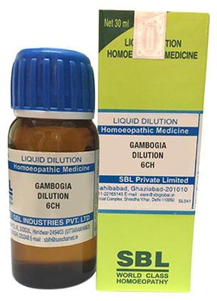 SBL Gambogia Dilution 6 CH