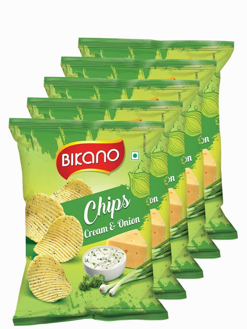 Bikano Chips | Cream Onion