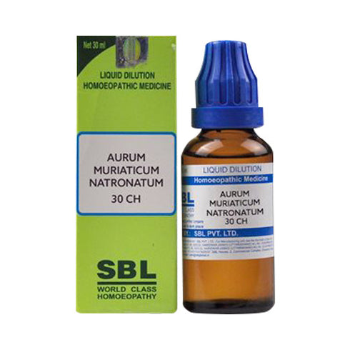SBL Aurum Muriaticum Natronatum Dilution 30 CH