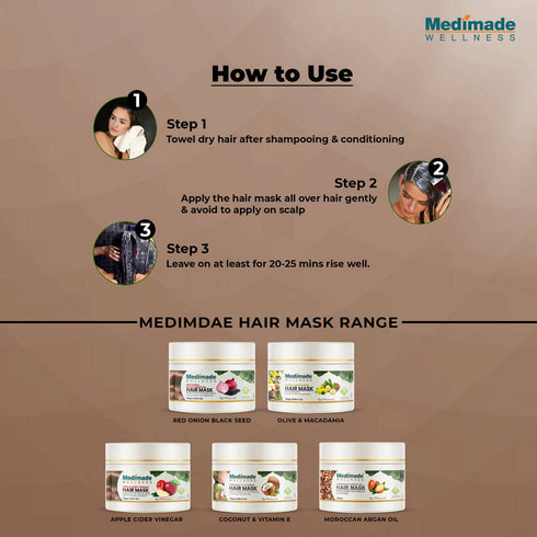 Medimade Wellness Coconut & Vitamin E Hair Mask