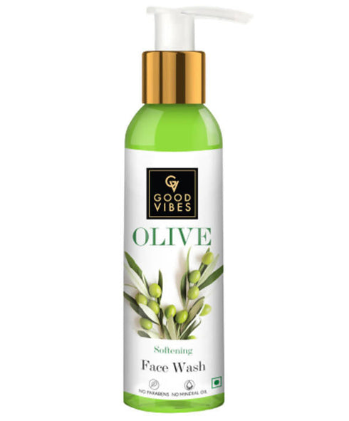 Good Vibes Softening Face Wash - Olive