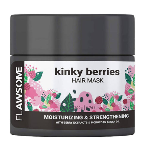 Flawsome Kinky Berries Moisturizing and Strengthening Hair Mask