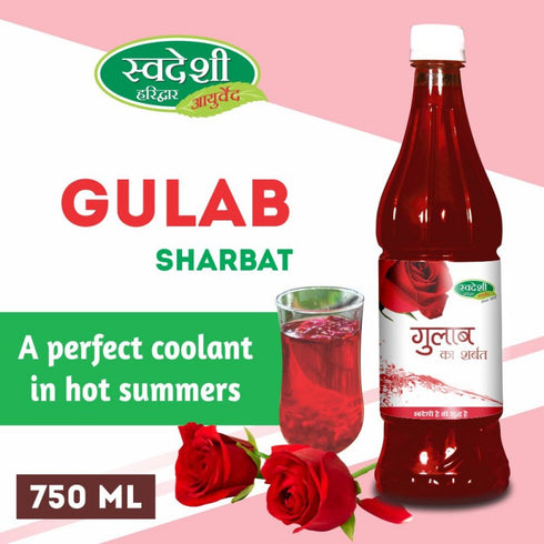 Swadeshi Gulab Sharbat 750ML