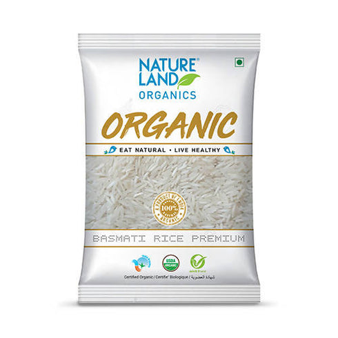 Nature Land Organics Basmati Rice Premium
