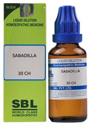 SBL Sabadilla Dilution 30 CH