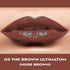 Sugar Never Say Dry Creme Lipstick The Brown Ultimatum | Nude Brown