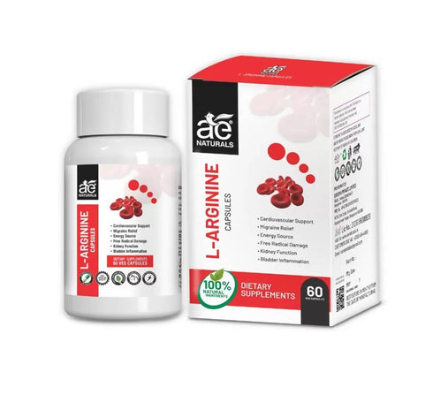Ae Naturals L-Arginine Capsules 60 Caps