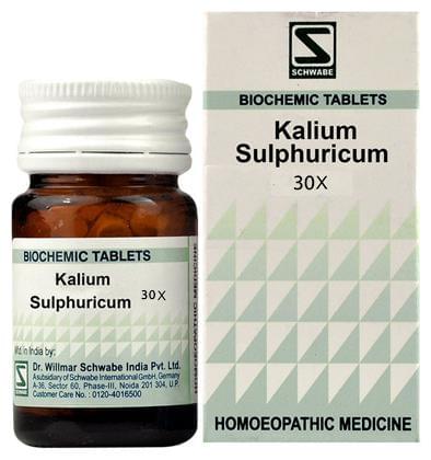 Dr Willmar Schwabe India Kali Sulphuricum Biochemic Tablet 30X