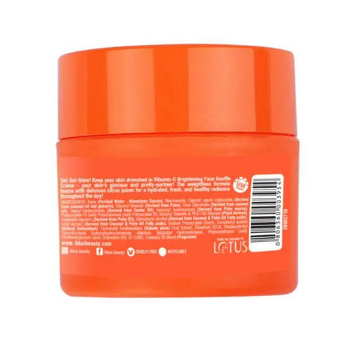 Ikkai Organic C The Glow Face Souffle Creme Brightening and Hydrating 50g