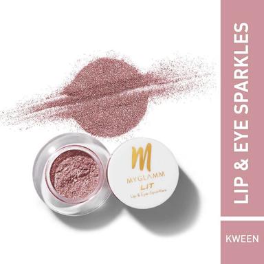 MyGlamm LIT Lip & Eye Sparkle Kween