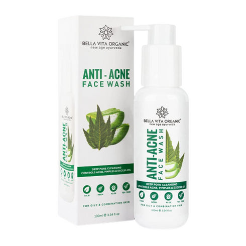 Bella Vita Organic Anti Acne Face Wash 100ml