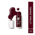 Myglamm LIT Nail Enamel | Oh Fudge | Oxblood Shade 7 ml