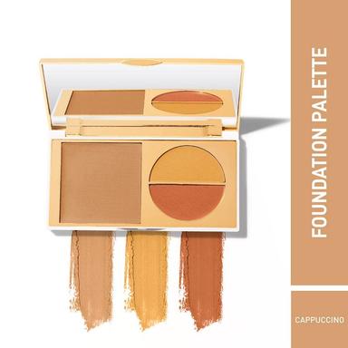Myglamm Total Makeover FF Cream Foundation | Pallete Cappuccino