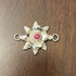 Pure Silver Rakhi With stone