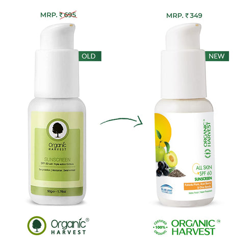 Organic Harvest Sunscreen SPF 60