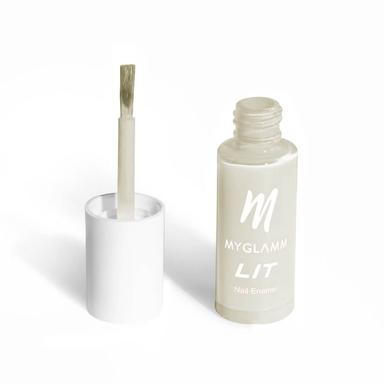 Myglamm LIT Nail Paint | Groundwork | Transparent Base Coat 7 ml