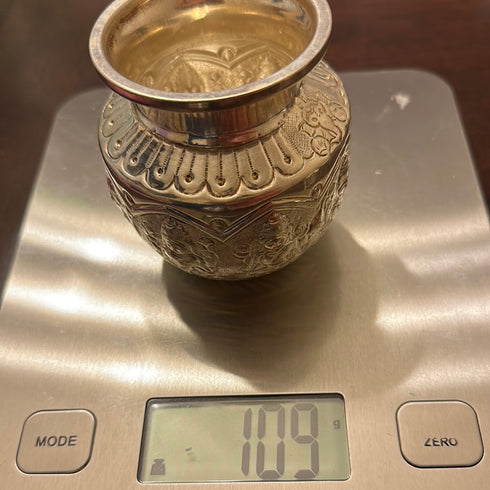 Pure Silver Ashtalakshmi Kalasam 109g