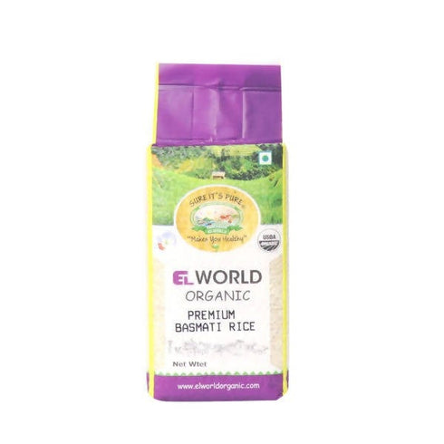 El World Organic Premium Basmati Rice