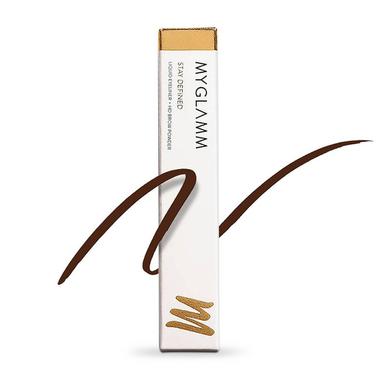 Myglamm Stay Defined Liquid Eyeliner Brow Powder | Nutmeg & Espresso