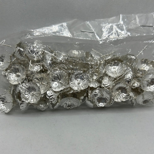 Pure Silver Flowers with Design Pack Of 108 50g
