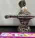 Pure Silver Shivling with Sheshnag Antique 167g